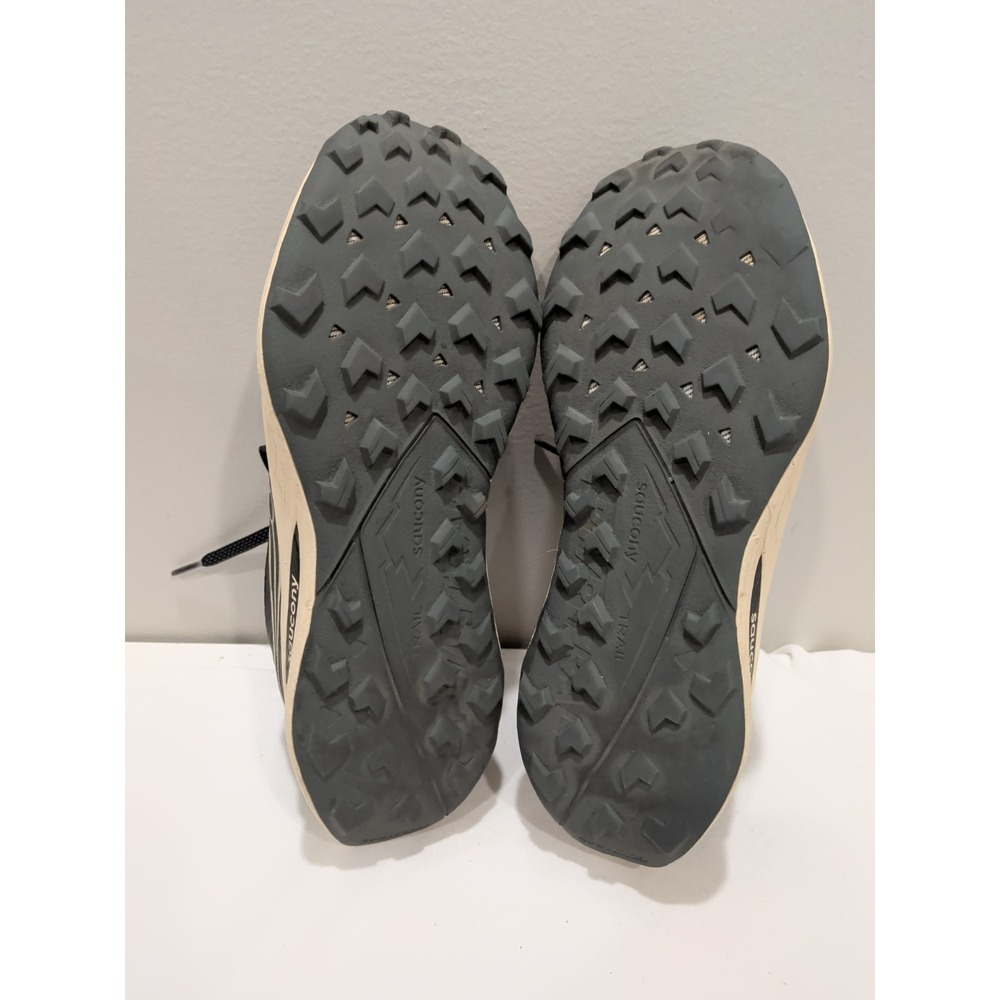 Saucony Women's Peregrine 15 Sneaker Black/Pearl Sz 9 - Picture 4 of 8